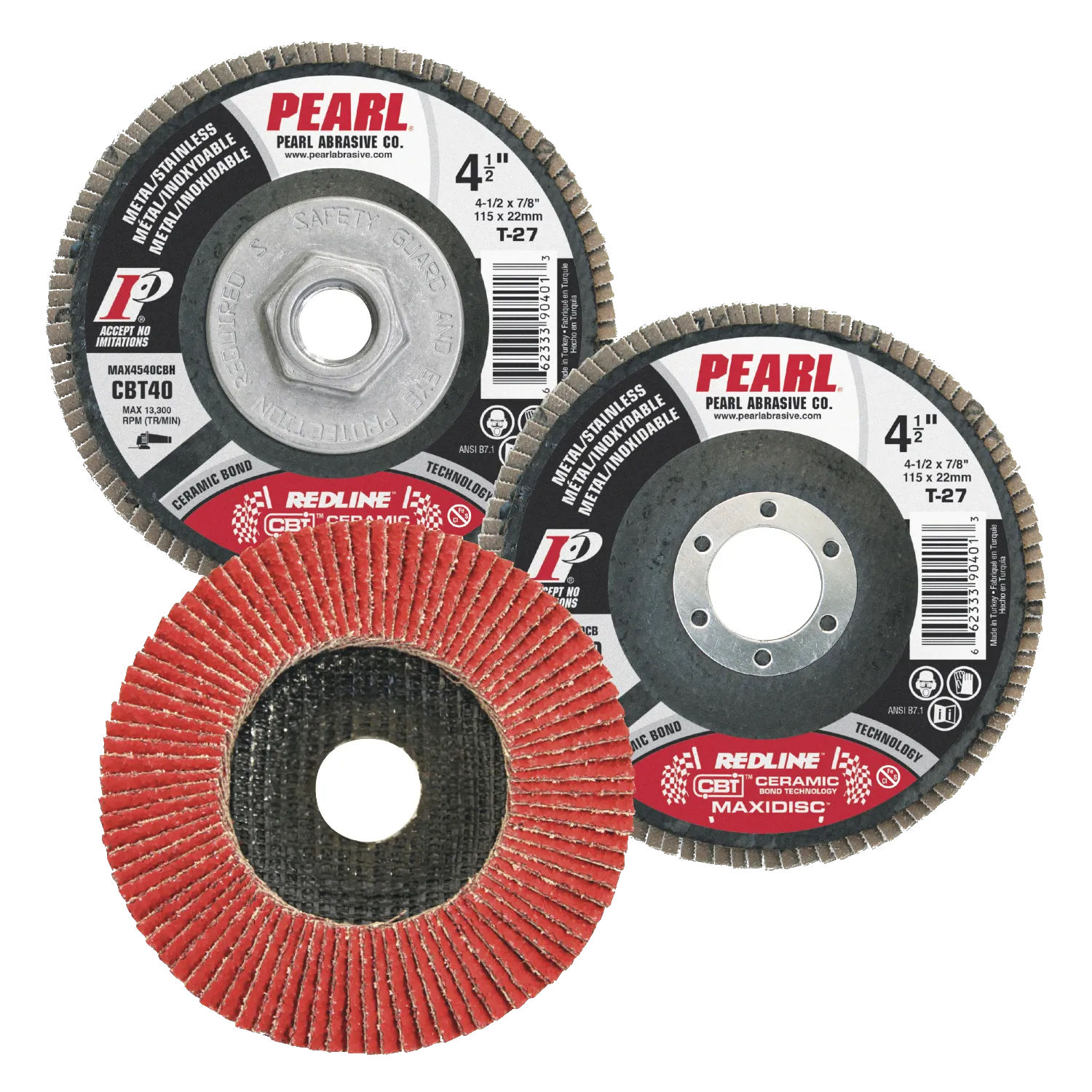EXV™ Zirconia Maxidisc™ High Density Flap Discs T-29